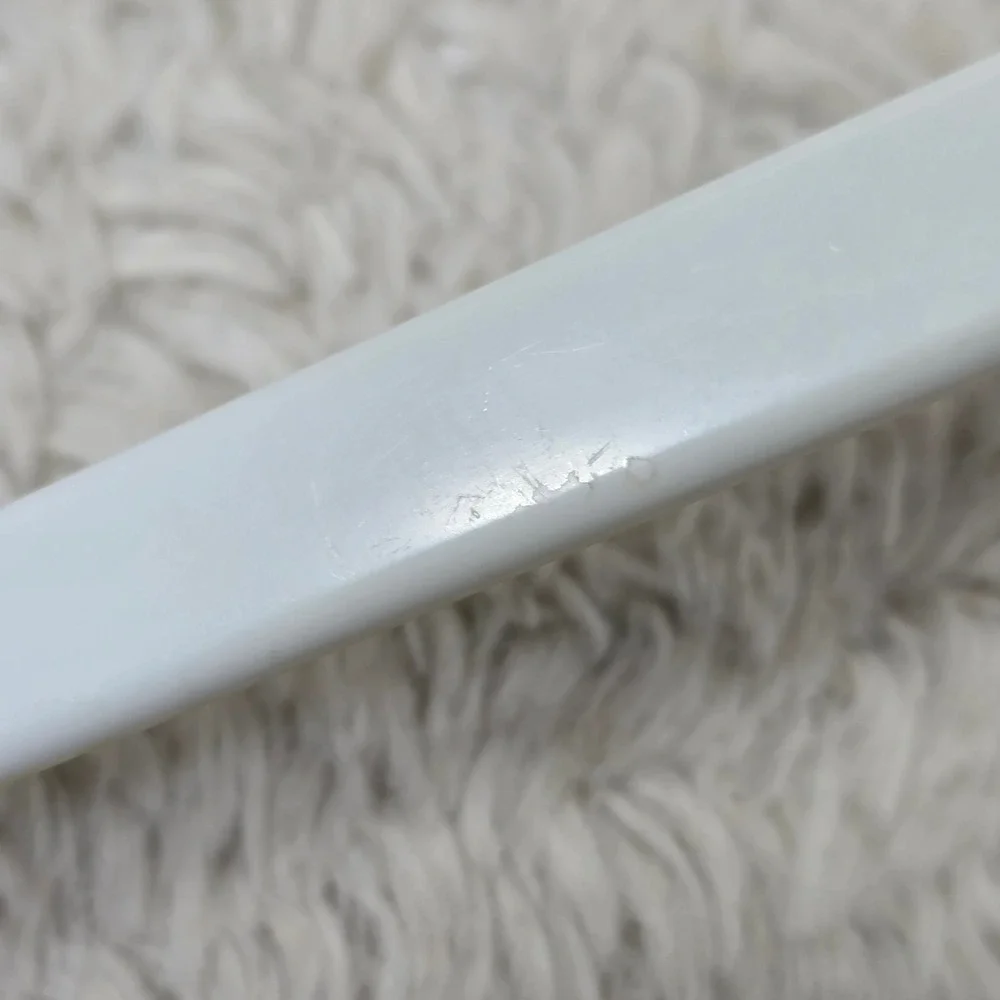 Rubbermaid Scraper Spatula Kitchen Tool 9.5‎ Inch White 2724 Non-Heat Resistant